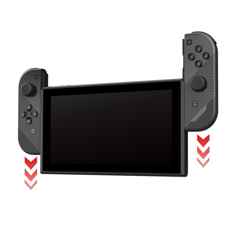 Joy-Con štýlový herný ovládač pre Nintendo Switch s kryštálovými tlačidlami, Plug-and-Play, ABS, Model TNS-19185