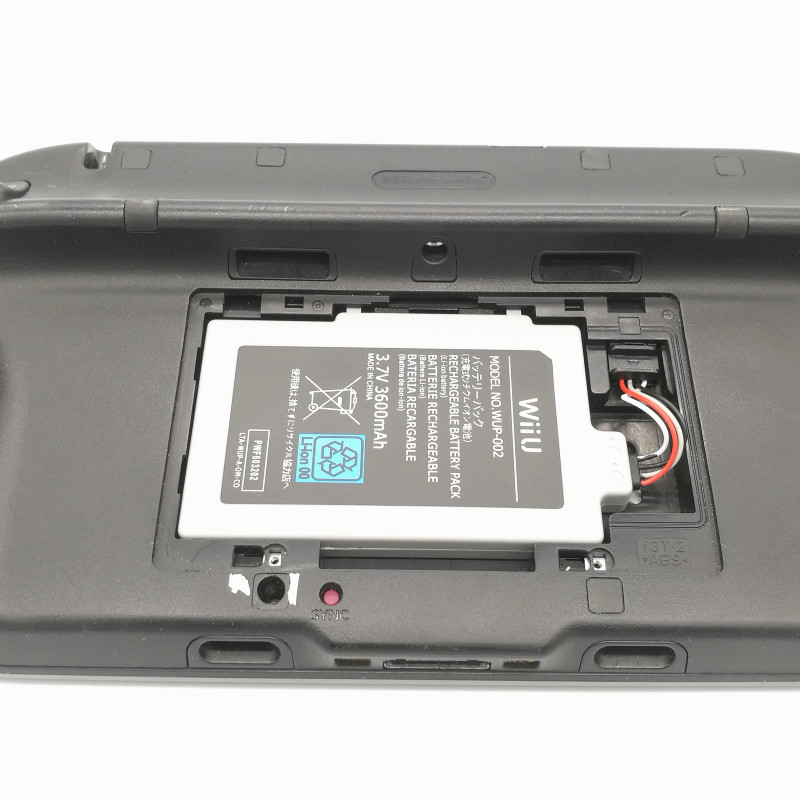 Baterija za Wii U Gamepad (s ugrađenim kapacitetom 3600mAh; model WUP-001; USB sučelje; bežična veza)