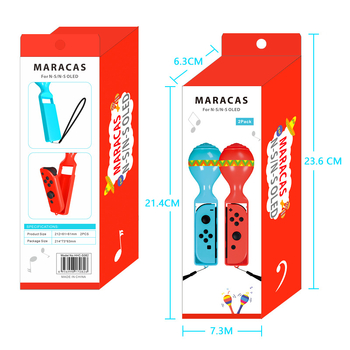 Saive S082 Joy-Con grip za Samba Hammer: Party Center, ABS materijal