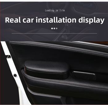 Automašīnas roku balsts vadītājam ar augstuma palielinošu spilvenu (Plastmasa, 0.5 kg, universāla saderība)