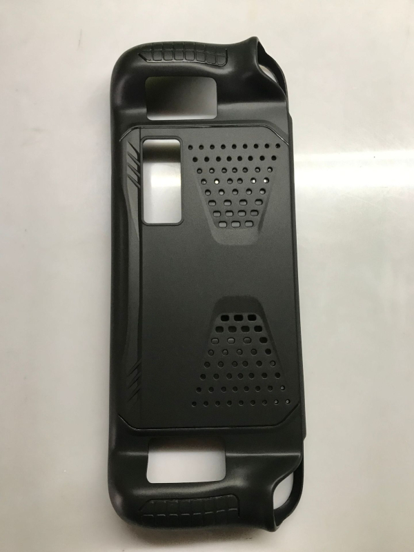 Carcasă de protecție TPU mat pentru Steam Deck OLED cu răcire integrată (Material: TPU; Finisaj: mat; Proces: turnare prin injecție; Compatibil: Steam Deck; Greutate: 105 g)
