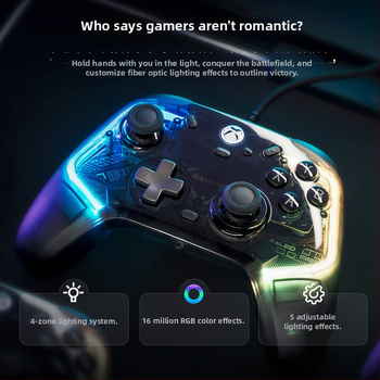 GameSir K1 káblový herný ovládač pre Xbox Series X/S, Xbox One X/S a PC (USB-C, vibrácia)