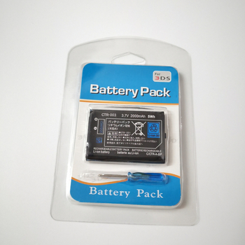 Baterie încorporată pentru 3DS CTR-003, 3.7V 2000mAh, baterie Li-ion