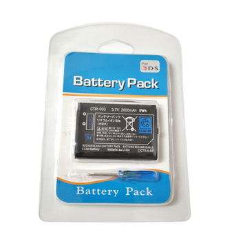 Baterie încorporată pentru 3DS CTR-003, 3.7V 2000mAh, baterie Li-ion