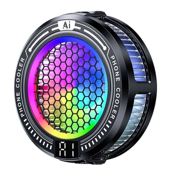 TL10 hladnjak za mobitel s AI upravljanjem temperaturom, Type-C sučelje, 9V napajanje, materijal ABS + aluminij + toplinski vodljivi silikon