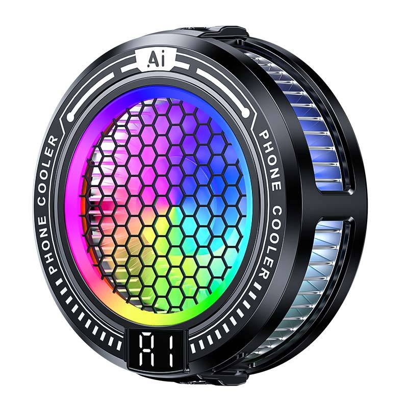 TL10 hladnjak za mobitel s AI upravljanjem temperaturom, Type-C sučelje, 9V napajanje, materijal ABS + aluminij + toplinski vodljivi silikon