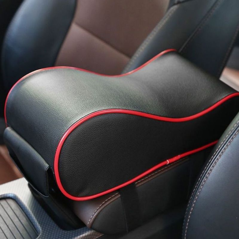 Automobiļa rokas balsts ar atmiņas putām – universāla centra konsoles spilvens iekšējai interjerai