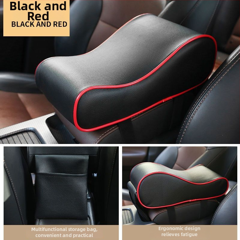 Automobiļa rokas balsts ar atmiņas putām – universāla centra konsoles spilvens iekšējai interjerai