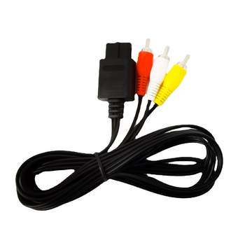 AV kabel za Nintendo 64, RCA sučelje, bakreni vodiči, PVC oklop