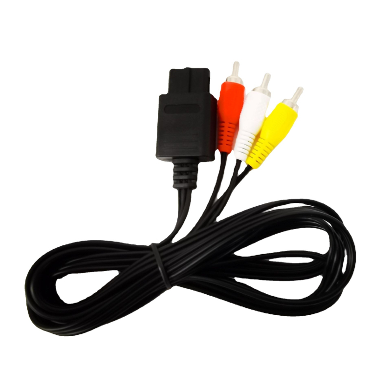 AV kabel za Nintendo 64, RCA sučelje, bakreni vodiči, PVC oklop