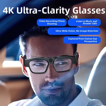 Xv18 pametne sportske naočale s 2K HD zaslonskim prikazom, 8MP kamera, Bluetooth pozivi i glazba, nosive na glavi, upravljanje dodirnim i gumbom, memorija do 256GB