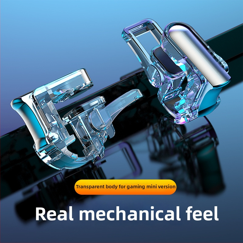 GT01 bezdrôtový mini herný ovládač pre smartfóny, tlačidlá z PC+Zn zliatiny, univerzálne rozhranie pre telefóny, kompatibilný s Apple a Android, bez vibrácií.