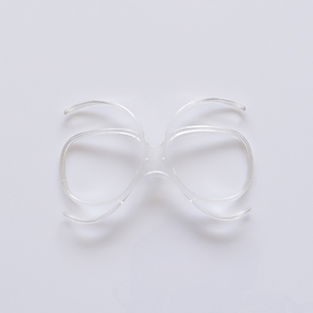 Ράμμα γυαλιών σκι για μυωπία με φακούς συνταγογράφησης, ενήλικης μορφής πεταλούδα, υλικό TR, καθρέφτης εγγύτητας