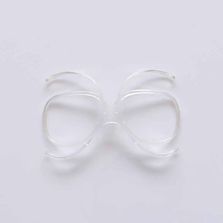 Ράμμα γυαλιών σκι για μυωπία με φακούς συνταγογράφησης, ενήλικης μορφής πεταλούδα, υλικό TR, καθρέφτης εγγύτητας