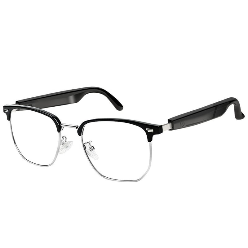 Ochelari Bluetooth cu gradient, protecție UV, cască TWS (ABS; baterie duală 90mAh; montare pe cap; control tactil + buton)