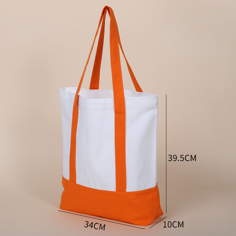 Chuxin plátená taška s logom – skladom a prispôsobiteľná; UV digitálna tlač a sieťotlač; štýl kabelky