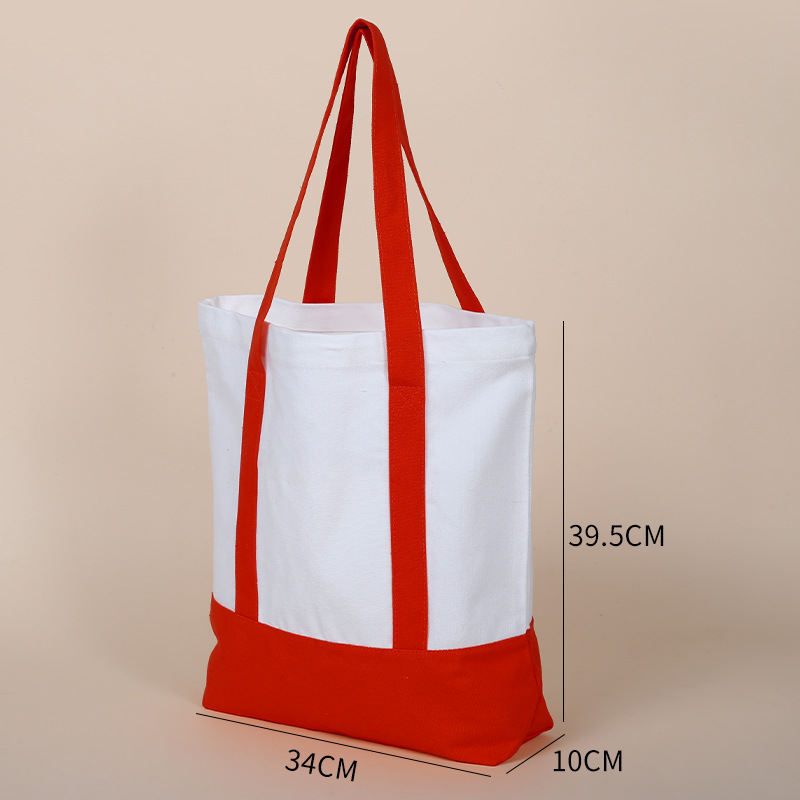 Chuxin plátená taška s logom – skladom a prispôsobiteľná; UV digitálna tlač a sieťotlač; štýl kabelky