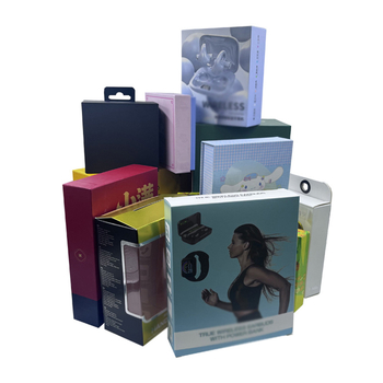 Személyre szabható hajtogatható papírdoboz, 250gsm, nyomtatás: ofszet, relief, UV, eredet Shenzhen