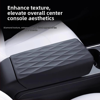 Kryt centrálnej lakťovej konzoly pre Tesla Model 3/Y – TPE ochranný kryt, vlastní spracovanie