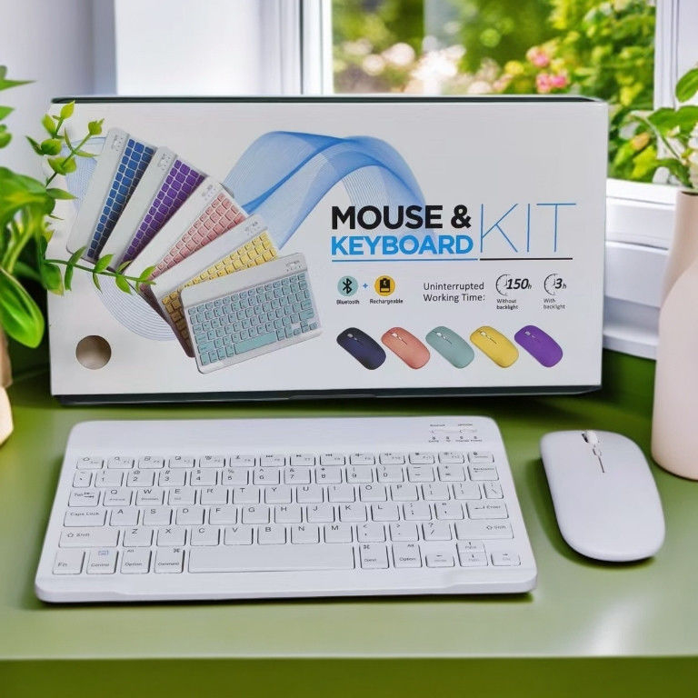 Bežična Bluetooth punjiva tipkovnica za iPad, tablete, Apple i Android telefone