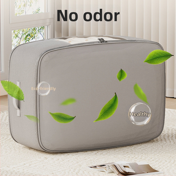 Taška na uskladnenie prikrývok, valcovitého tvaru, netkaná textília, multifunkčná, vhodná na sťahovanie