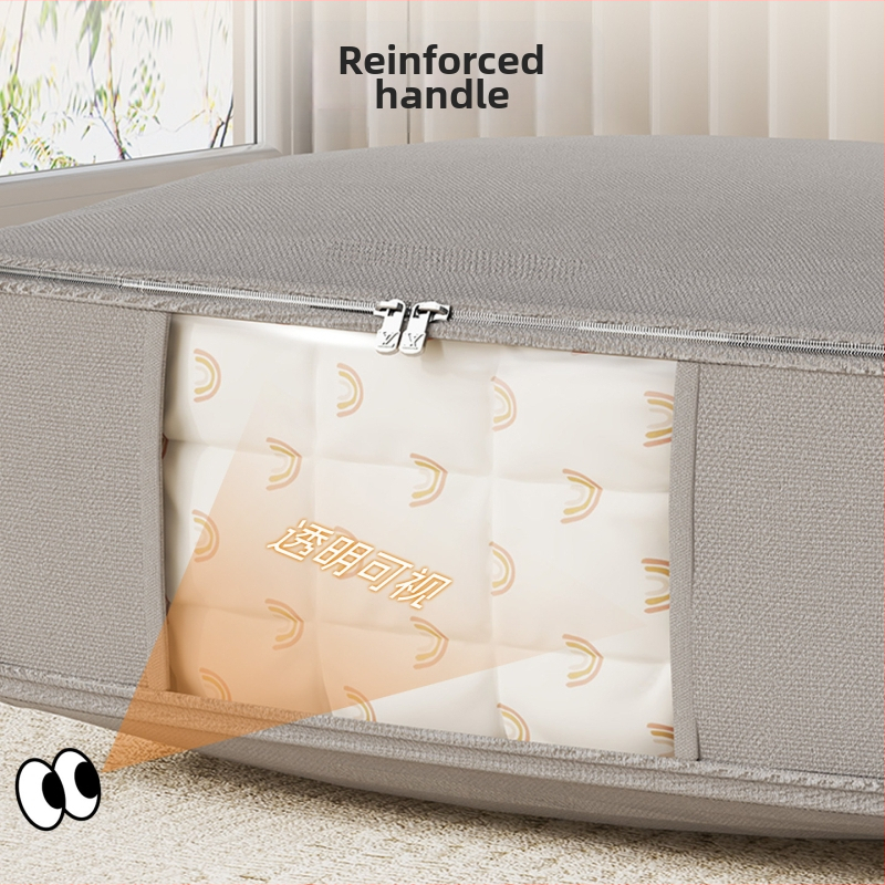 Taška na uskladnenie prikrývok, valcovitého tvaru, netkaná textília, multifunkčná, vhodná na sťahovanie