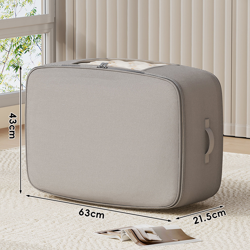 Taška na uskladnenie prikrývok, valcovitého tvaru, netkaná textília, multifunkčná, vhodná na sťahovanie