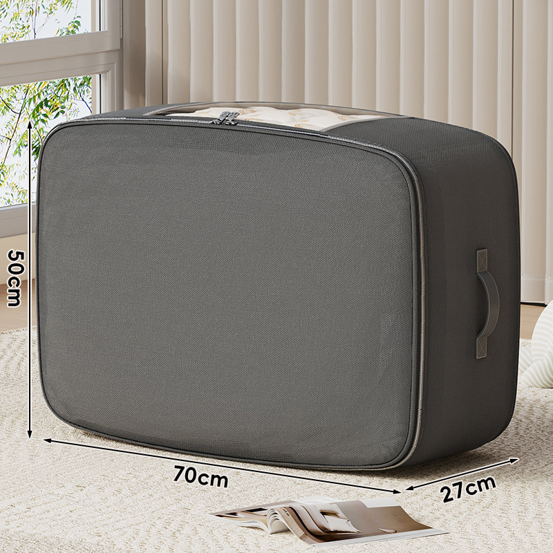 Taška na uskladnenie prikrývok, valcovitého tvaru, netkaná textília, multifunkčná, vhodná na sťahovanie