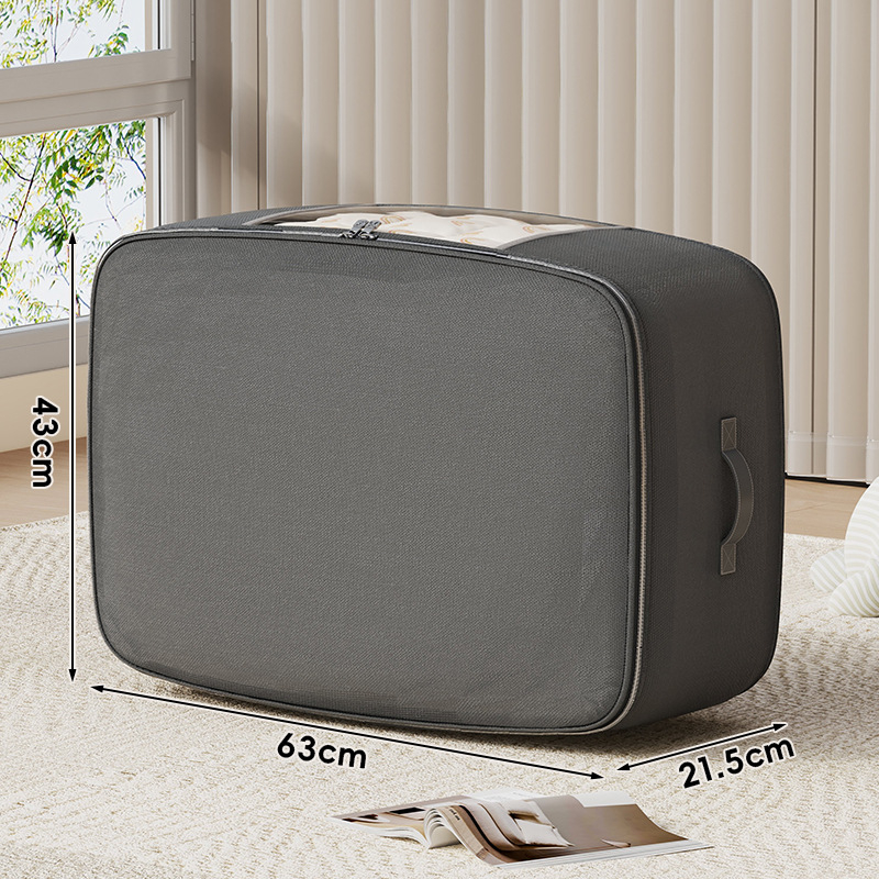 Taška na uskladnenie prikrývok, valcovitého tvaru, netkaná textília, multifunkčná, vhodná na sťahovanie