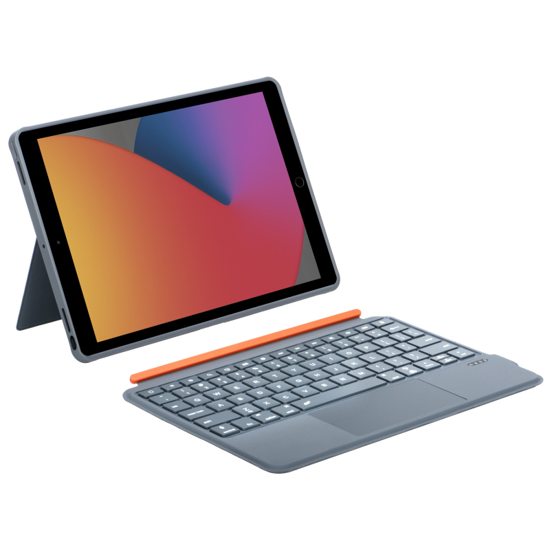 Bluetooth podijeljeno magnetsko kućište tipkovnice s odvojivim kožnim pokrovom za iPad Air i iPad Pro