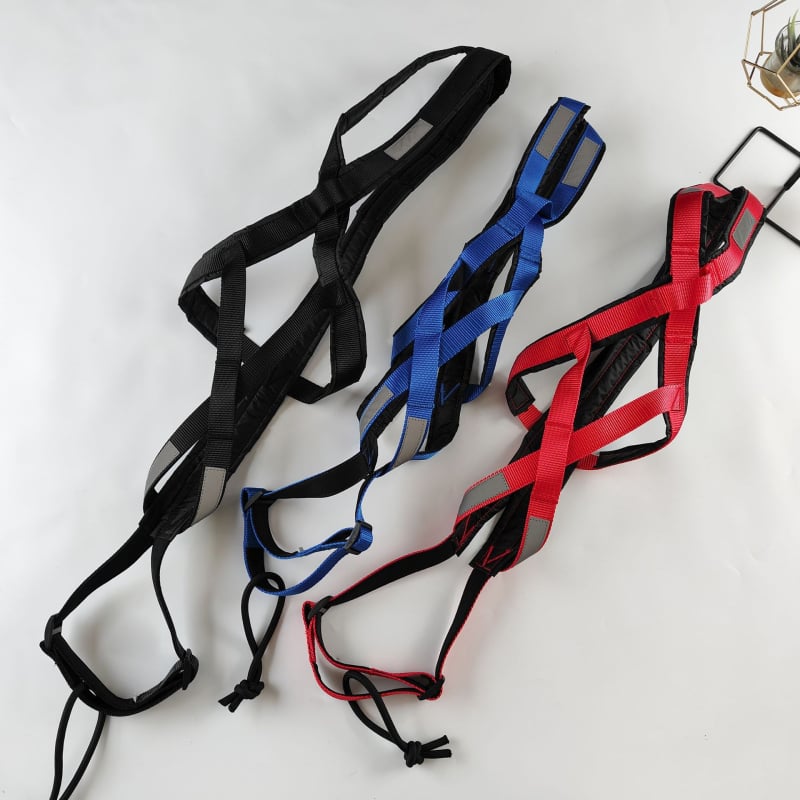 Nylonová ťahová páska pre psa – tréning s nákladom, ťahanie na saniach pre husky a samojeda, 1 ks (F263)