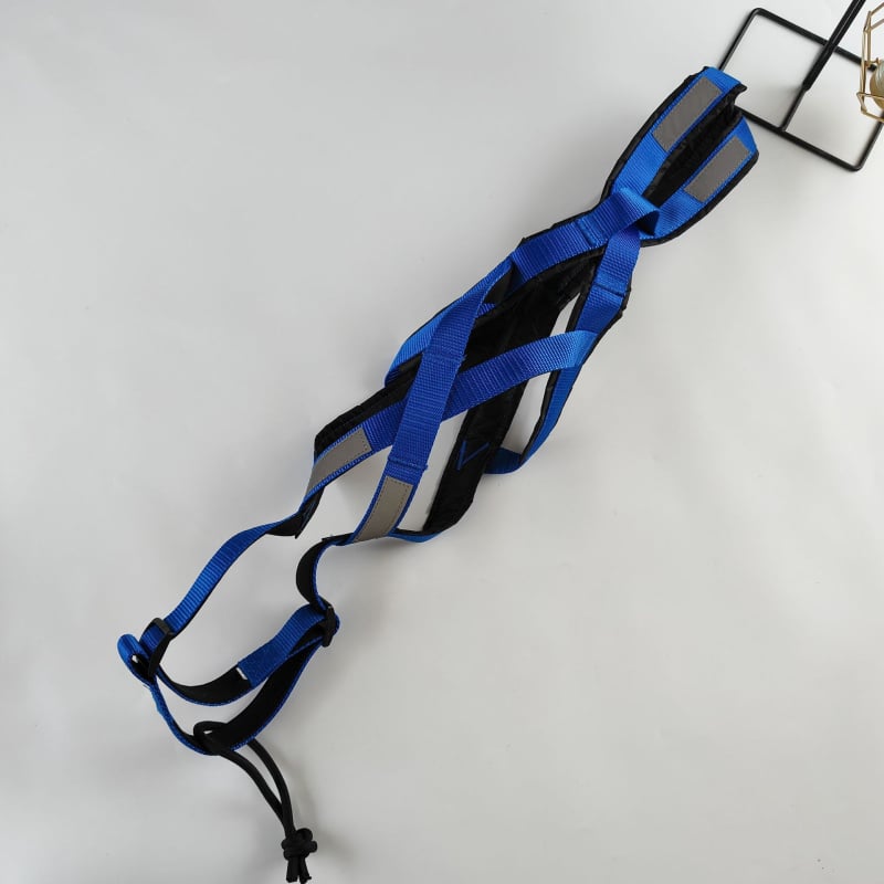 Nylonová ťahová páska pre psa – tréning s nákladom, ťahanie na saniach pre husky a samojeda, 1 ks (F263)