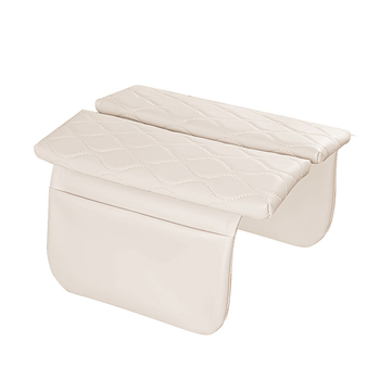 Kožený kryt podrúčky pre Jietu X70L – centrálny ochranný vankúš s vyvýšením, prispôsobiteľný, Forge Ahead