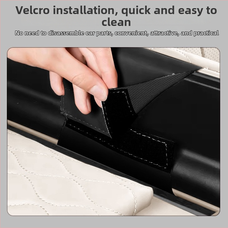 Kožený kryt podrúčky pre Jietu X70L – centrálny ochranný vankúš s vyvýšením, prispôsobiteľný, Forge Ahead