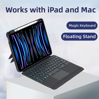 Ochranný kryt s klávesnicou pre iPad 10. generácie, Bluetooth klávesnica, ochranné puzdro (uvádzané 2022)