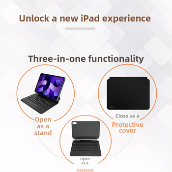 Tastatură wireless pentru iPad 10.9/11/12.9 – Bluetooth, JEXIWE, Model: iPad wonderful control keyboard