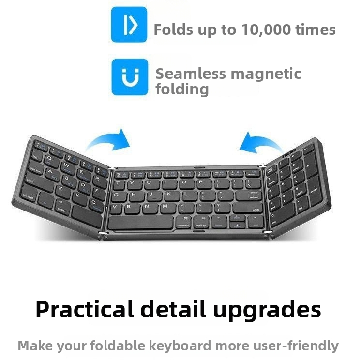 Bezdrôtová Bluetooth klávesnica B089 — univerzálna kompatibilita, ergonomický dizajn, hmotnosť 215 g