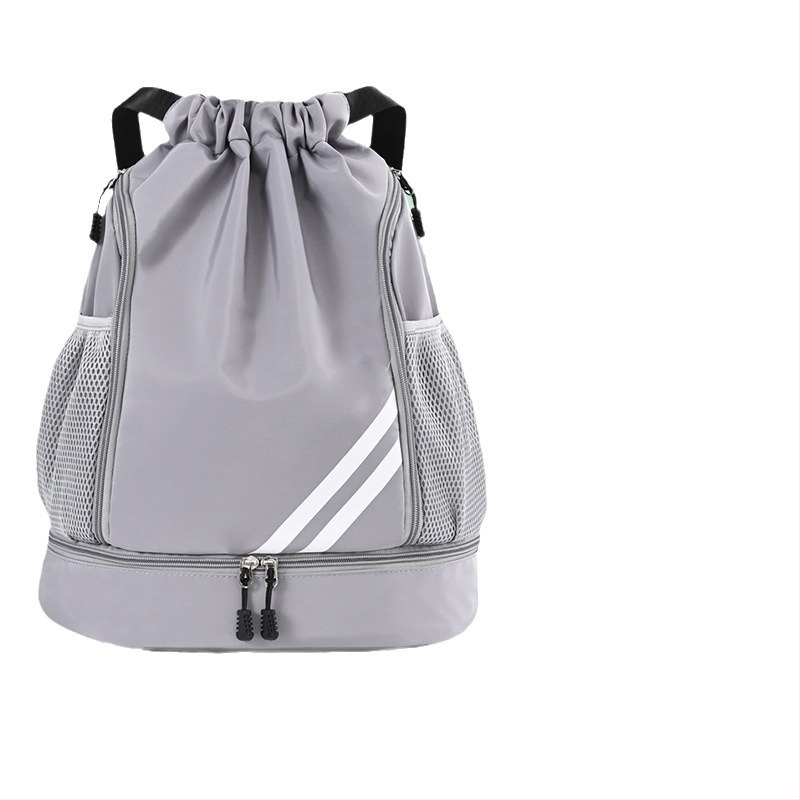 Basketbalový batoh s oddelením suché-mokré, objem 20–35 L, materiál Oxford, podšívka z polyesteru, unisex, mestský minimalistický štýl, vhodný na voľnočasové cestovanie