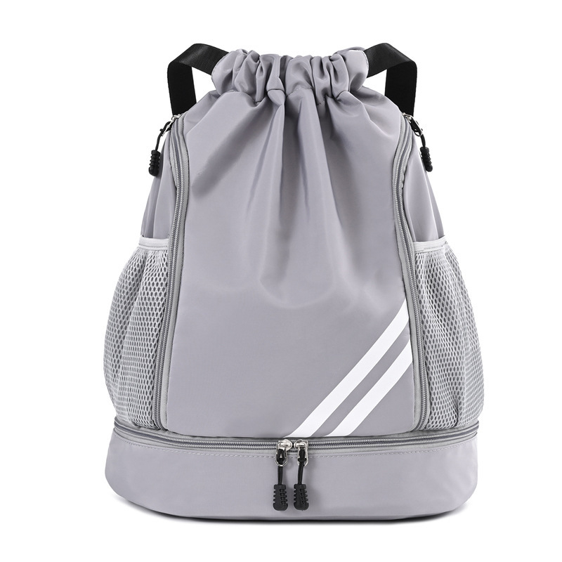 Basketbalový batoh s oddelením suché-mokré, objem 20–35 L, materiál Oxford, podšívka z polyesteru, unisex, mestský minimalistický štýl, vhodný na voľnočasové cestovanie