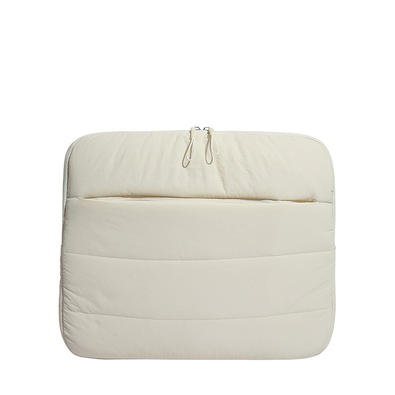 Geantă pentru laptop cu buzunar interior, capacitate mare, protecție la șocuri, exterior textile, căptușeală din poliester, stil poșetă-portofel portabil