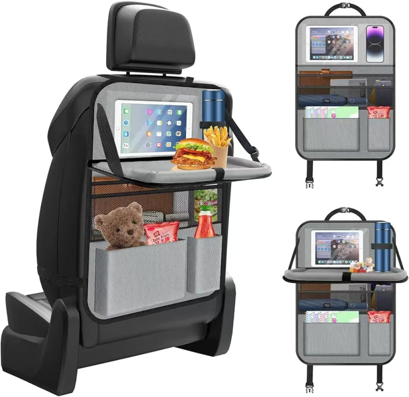 Organizator pentru spatele scaunului auto — țesătură impermeabilă, sac de depozitare universal, design de agățare