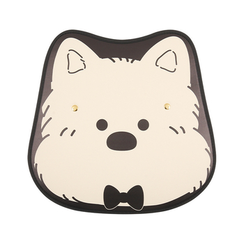 Protecție pentru spatele scaunului auto cu model desen animat — formă universală, piele PU, umplutură din burete, pentru toate anotimpurile