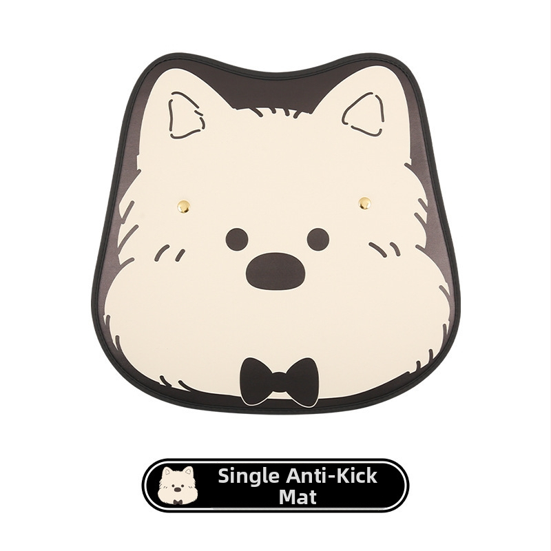 Auto istme seljaosa kaitse karikatuurimustriga — universaalne kujundus, PU nahk, vahttäidis, kõigile aastaaegadele