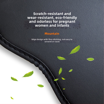 Special Toyota Wilanda galinės sėdynės apsauginė kilimėlis su siuvine gecko nagų motyvu, mikropluošto oda, visoms oro sąlygoms, prekės kodas Wldft