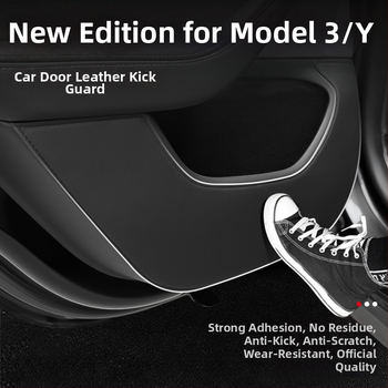 Tesla Model 3/Y nahast ukse pragu paneel - kõikide ilmade jaoks, poroloonitäidis, Ben-Fuhe AL1021751576