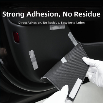 Tesla Model 3/Y nahast ukse pragu paneel - kõikide ilmade jaoks, poroloonitäidis, Ben-Fuhe AL1021751576