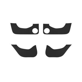 Panneau din piele pentru pragul ușii Tesla Model 3/Y - utilizare pe toate anotimpurile, umplutură din burete, Ben-Fuhe AL1021751576