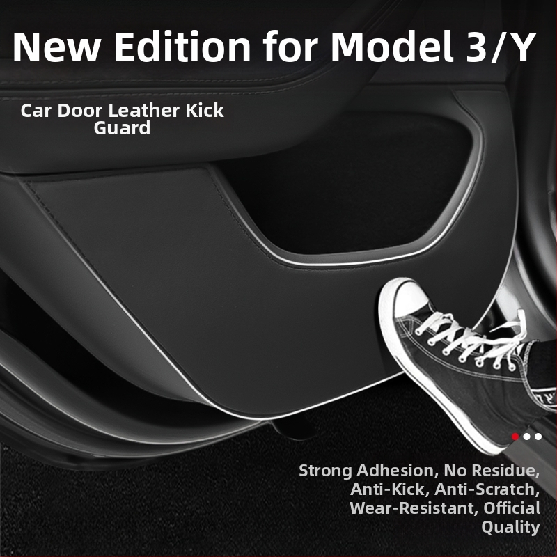 Tesla Model 3/Y odinis durų slenksčio panelis - visų sezonų naudojimui, užpildas iš kempinės, Ben-Fuhe AL1021751576