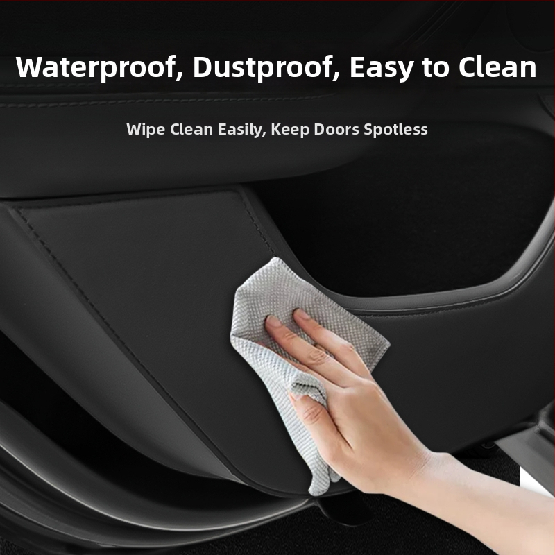 Tesla Model 3/Y nahast ukse pragu paneel - kõikide ilmade jaoks, poroloonitäidis, Ben-Fuhe AL1021751576