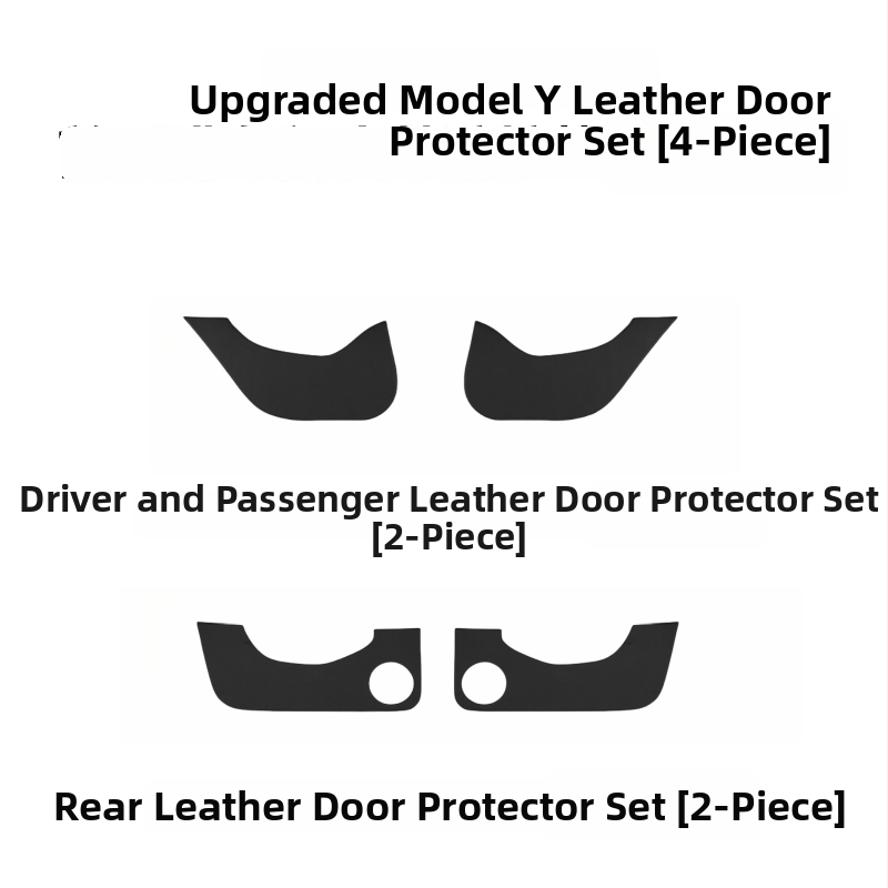 Tesla Model 3/Y nahast ukse pragu paneel - kõikide ilmade jaoks, poroloonitäidis, Ben-Fuhe AL1021751576